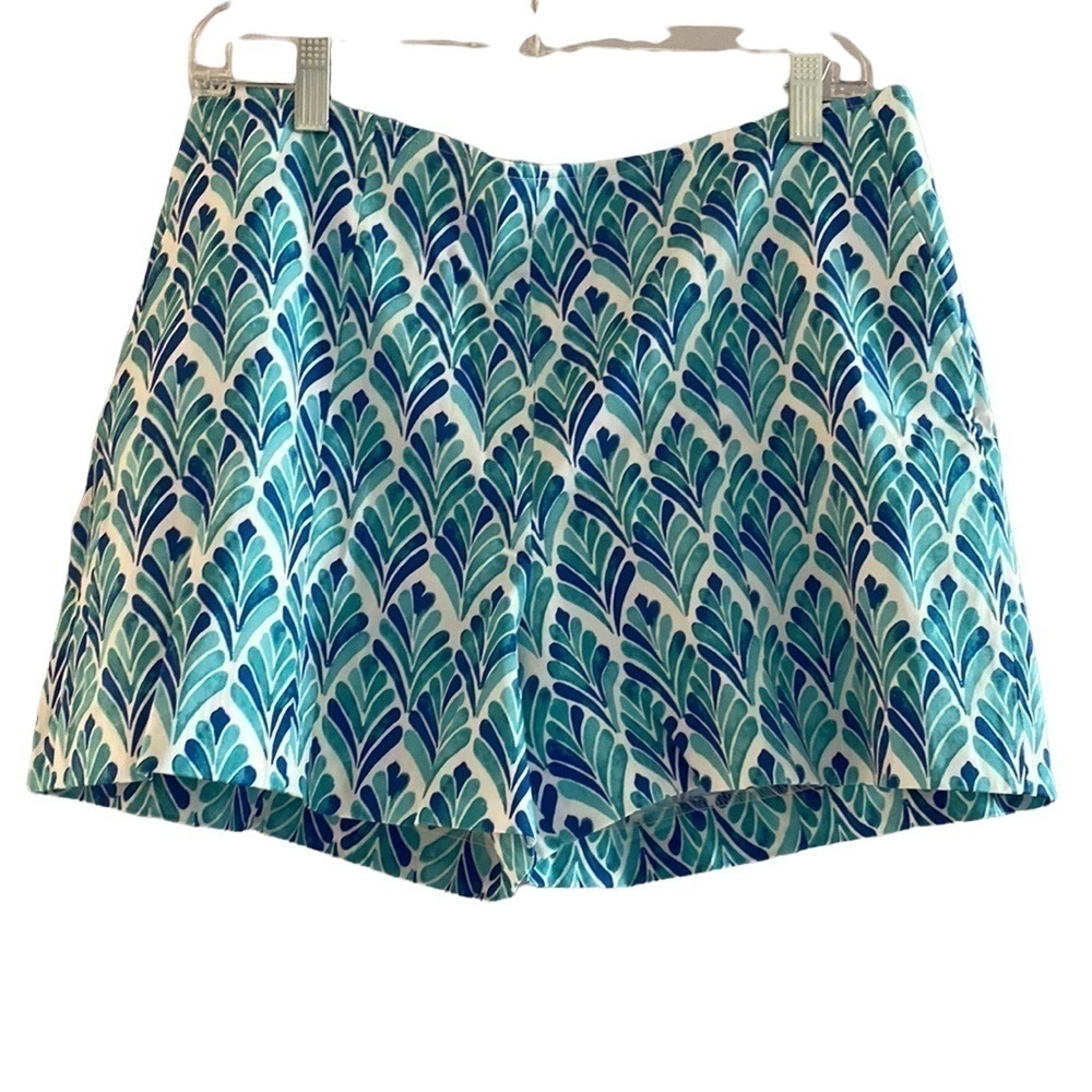 Pappagallo shorts stretchy contemporary print 10
C